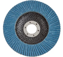 Круг лепестковый торцевой КЛТ-1 Premium SE 213-035 (125х22 мм; Р60; цирконий) HAMMER 537832