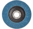 Круг лепестковый торцевой КЛТ-1 Premium SE 213-035 (125х22 мм; Р60; цирконий) HAMMER 537832 1