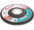 Круг лепестковый торцевой КЛТ-1 Premium SE 213-035 (125х22 мм; Р60; цирконий) HAMMER 537832 4