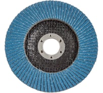 Круг лепестковый торцевой КЛТ-1 Premium SE 213-036 (125х22 мм; Р80; цирконий) HAMMER 537833