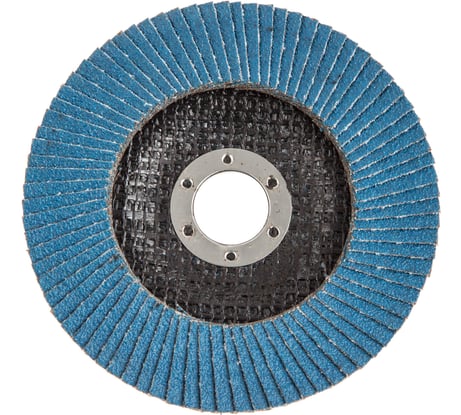 Круг лепестковый торцевой КЛТ-1 Premium SE 213-036 (125х22 мм; Р80; цирконий) HAMMER 537833