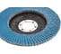Круг лепестковый торцевой КЛТ-1 Premium SE 213-036 (125х22 мм; Р80; цирконий) HAMMER 537833 2