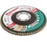 Круг лепестковый торцевой КЛТ-1 Flex SE 213-020 (115х22 мм; Р80) HAMMER 537810 2