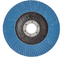 Круг лепестковый торцевой КЛТ-1 Premium SE 213-033 (125х22 мм; Р120; цирконий) HAMMER 537830