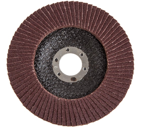 Круг лепестковый торцевой КЛТ-1 Flex SE 213-021 (125х22 мм; Р100) HAMMER 537811 1