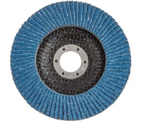 Круг лепестковый торцевой КЛТ-1 Premium SE 213-034 (125х22 мм; Р40; цирконий) HAMMER 537831