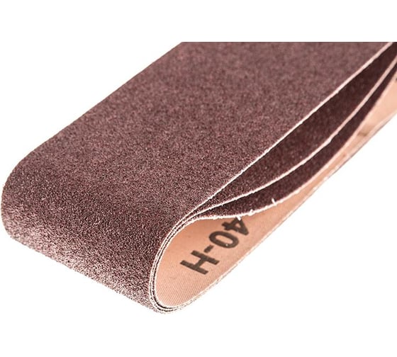 Лента шлифовальная Flex 212-007 (3 шт; 75х533 мм; Р40) HAMMER 29397