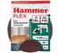 Круг шлифовальный фибровый Flex 243-019 (5 шт; 180 мм; P40; 8400 об/мин; 80 м/с) HAMMER 526850 3