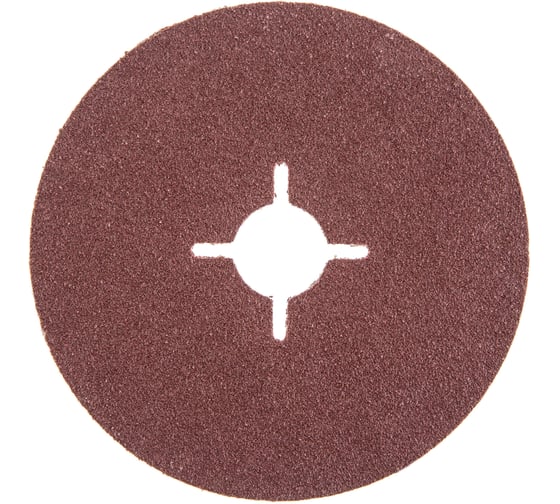 Круг шлифовальный фибровый Flex 243-005 (5 шт; 115 мм; P80; 13000 об/мин; 80 м/с) HAMMER 526833