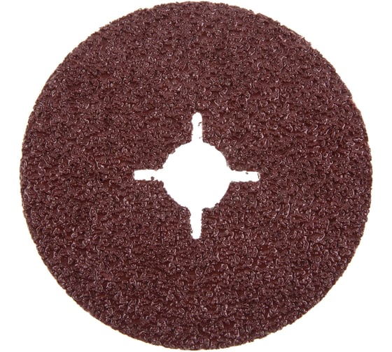 Круг шлифовальный фибровый Flex 243-001 (5 шт; 115 мм; P24; 13000 об/мин; 80 м/с) HAMMER 526830