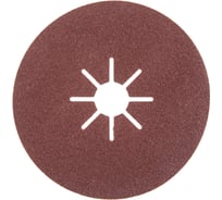 Круг шлифовальный фибровый Flex 243-012 (5 шт; 125 мм; P100; 12000 об/мин; 80 м/с) HAMMER 526840