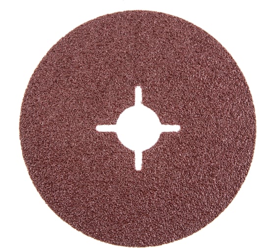 Круг шлифовальный фибровый Flex 243-002 (5 шт; 115 мм; P40; 13000 об/мин; 80 м/с) HAMMER 526831 1
