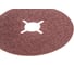 Круг шлифовальный фибровый Flex 243-002 (5 шт; 115 мм; P40; 13000 об/мин; 80 м/с) HAMMER 526831 2