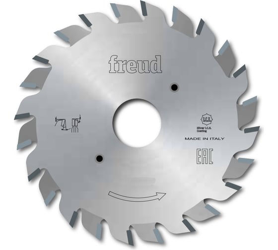 Пильный диск 120x2.8-3.6x20 мм, Z12+12, HM Freud Li16M AA3