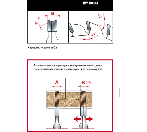 Пильный диск 120x2.8-3.6x20 мм, Z12+12, HM Freud Li16M AA3
