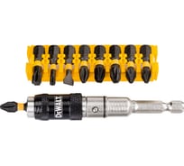 Набор бит с держателем IMPACT 10 предметов DEWALT DT70518Т-QZ