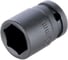 Головка торцевая ударная 6-гранная 1/2" HONITON, 10 мм ISK-A4010MB В0000000170473 1