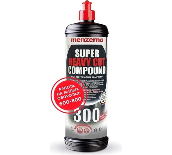 Паста SHCC300 Improved Formulation полировальная универсальная высокоабразивная, 250 мл Menzerna 22204.281.001