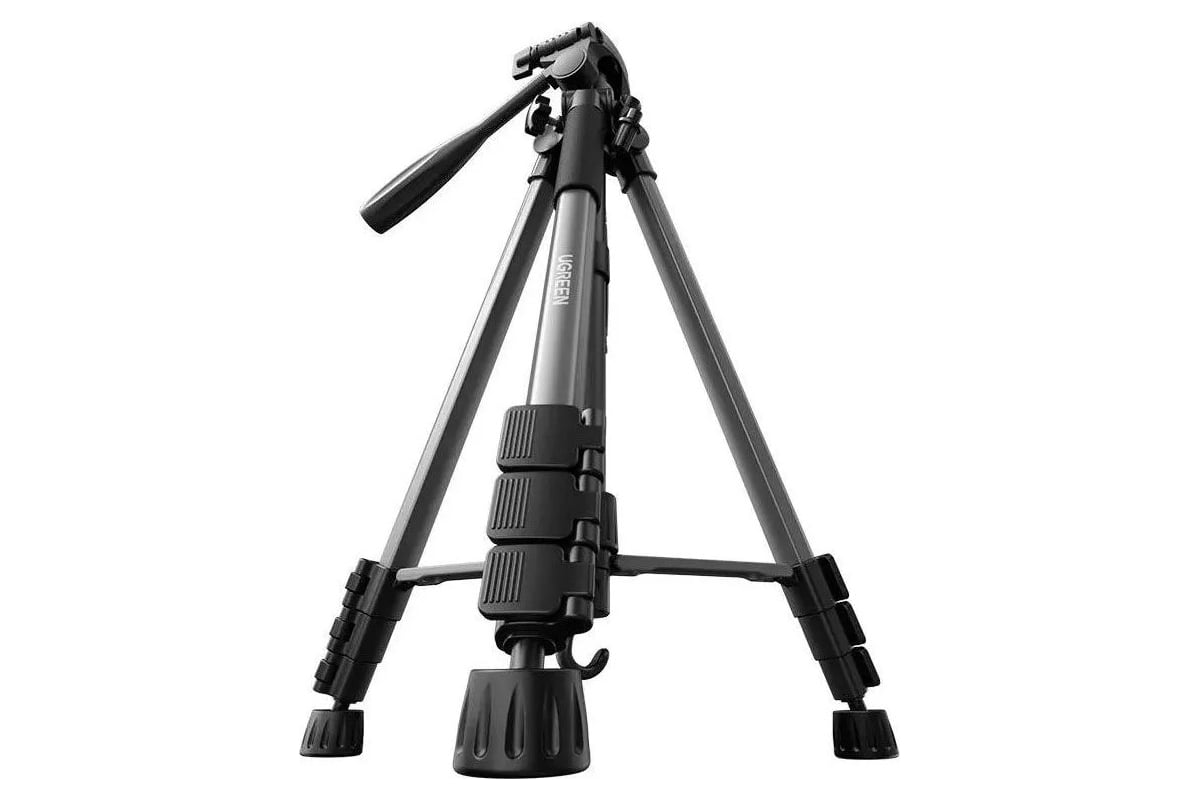 Трипод профессиональный LP661 Professional Tripod for Phone and Camera  черный UGREEN 15187_ - выгодная цена, отзывы, характеристики, фото - купить  в Москве и РФ