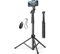 Трипод LP680 Tripod Stand 1.7m With Bluetooth Remote For selfie Livestream черный Ugreen 15609_