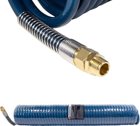 Шланг витой полиуретановый с резьбовыми наконечниками 1/2 12мм х 18мм х 20м Forsage F-1812-20M(15094)