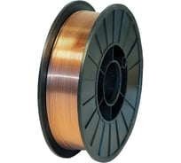 Проволока сварочная SW 08500 0.8 мм, 5 кг, омедненная, катушка Ф200 мм Wester 45591