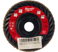 Лепестковый диск CERA TURBO (125 мм; GRIT 40) Milwaukee 4932472231