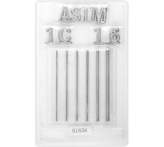 Эталон чувствительности проволочный ASTM E-747 1C16 (Fe) 50 мм Элитест 00108646