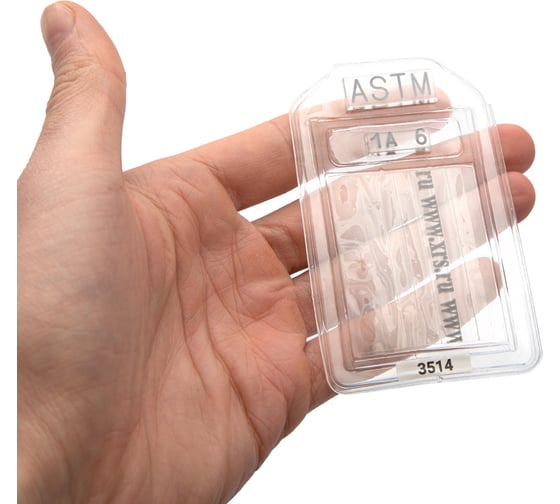 Эталон чувствительности проволочный ASTM E-747 1A6 (Fe) 50 мм Элитест 00108354