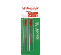 Пилка T101AO Flex JG WD (2 шт; 56 мм; шаг 1.4 мм; HCS) для лобзика HAMMER 30570 204-104