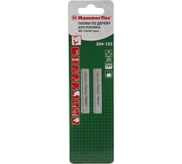 Пилка T345XF Flex 204-125 JG WD (2 шт; 106 мм; шаг 3 мм; BiMET) для лобзика HAMMER 62722