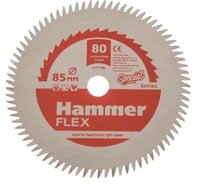 Диск пильный Flex 205-135 (10х85 мм; HSS; 80 зубьев) HAMMER 549567