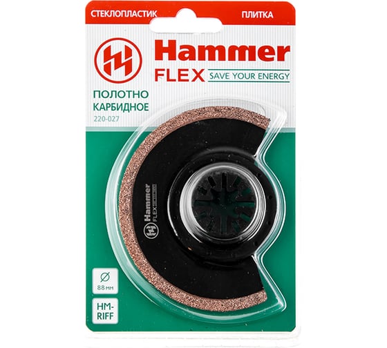 Полотно пильное диск (85х0.6 мм) Flex 220-027 MF-AC 027 RIFF для МФИ HAMMER 174613