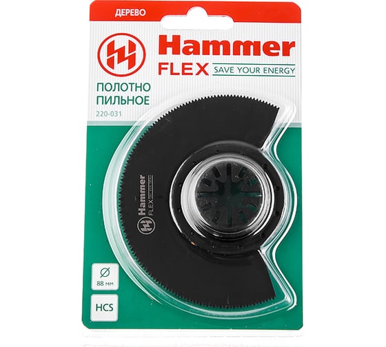 Полотно пильное сегментный диск выпуклый 88 мм Flex 220-031 MF-AC 031 для МФИ HAMMER 174784 1