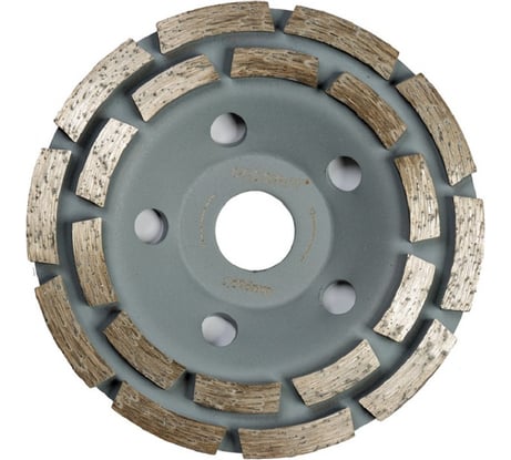 Чашка алмазная шлифовальная двухрядная Premium (125х5х22.2 мм) OXCRAFT PO000117634