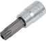 Набор торцевых головок 1/4 дюйма TORX с отверстием T8-T40, L=37 мм, на планке 8 предметов TOPTUL GAAG0809 4