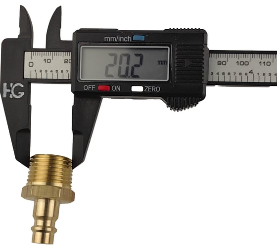 Штуцер быстроразъемный БРС 1/2" НР HG 1897452