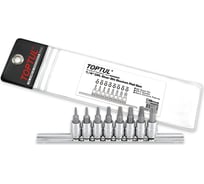 Набор бит 1/4 8 шт Т8-Т40 TOPTULGAAG0808