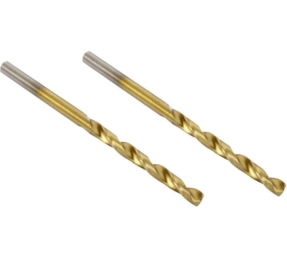 Сверло по металлу Flex 202-108 DR MT (2 шт; 3.5х39х70 мм; DIN338; HSS-G TIN) HAMMER 30793 1