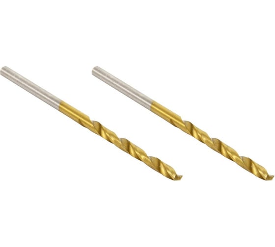 Сверло по металлу Flex 202-104 DR MT (2 шт; 2.5х30х57 мм; DIN338; HSS-G TIN) HAMMER 30789 1