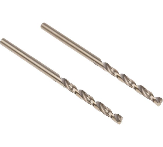 Сверло кобальтовое Flex 202-504 DR CO (2 шт; 2.5х57 мм; DIN338; HRC65-70) HAMMER 58994 1