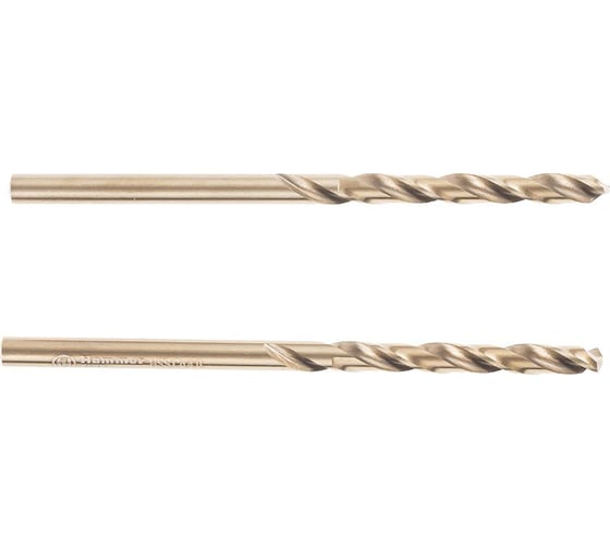 Сверло кобальтовое Flex 202-507 DR CO (2 шт; 4х75 мм; DIN338; HRC65-70) HAMMER 59141 1
