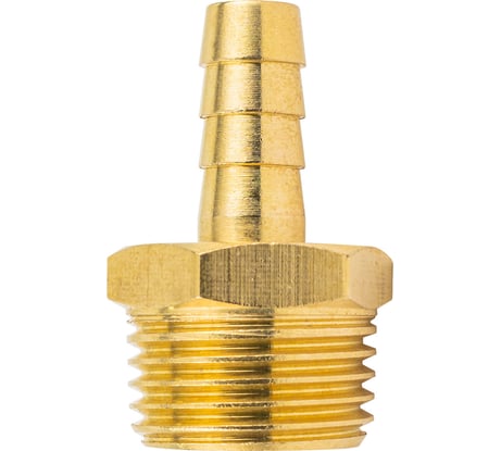 Штуцер пневматический наружная резьба 1/2" - елочка 8 мм Forsage F-MH08/05(58732)