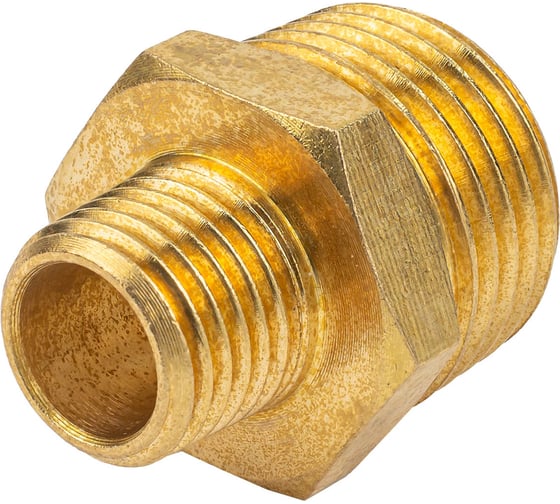 Соединитель резьбовой наружная резьба 1/2" x 1/4" Forsage F-MM08/04(58738)