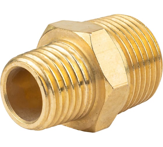 Соединитель резьбовой наружная резьба 3/8" x 1/4" Forsage F-MM06/04(58736)