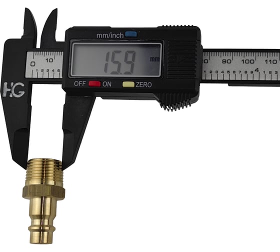 Штуцер быстроразъемный БРС 3/8" НР HG 1897445