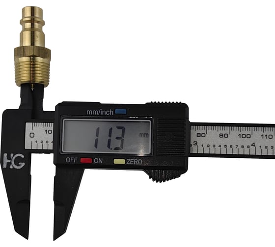 Штуцер быстроразъемный БРС 3/8" НР HG 1897445