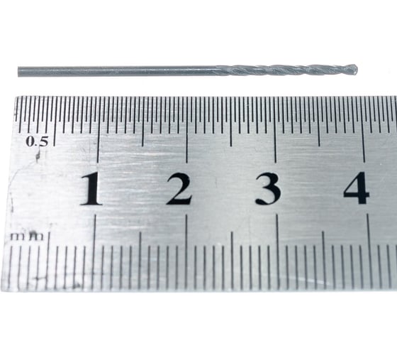 Сверло цх средняя серия (1.35х18х40 мм; HSS 6542; DIN338) ИНСТУЛС 00001177745
