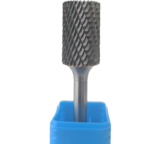 Борфреза цилиндрическая с зубчатым торцом (20х25х6х70 мм; ВК8; В20; 25Х06) ИНСТУЛС 00001531018 1