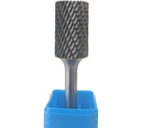 Борфреза цилиндрическая с зубчатым торцом (10х20х6х65 мм; ВК8; В10; 20NF06) ИНСТУЛС 00001531016